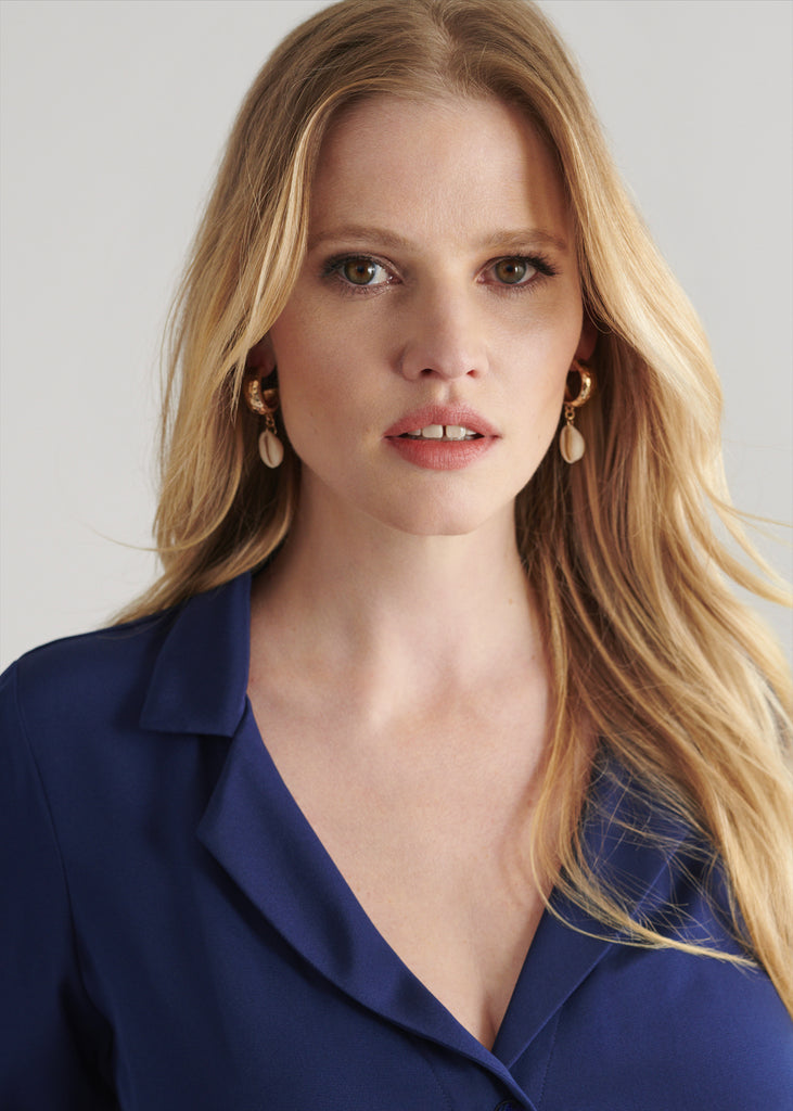 • LARA JUMPSUIT • NAVY & BABY PINK