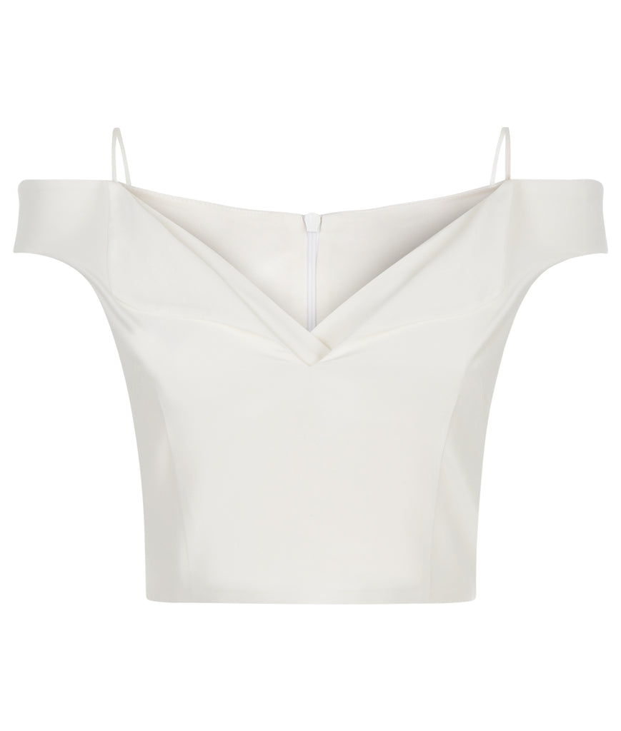 • ROME TOP WHITE •