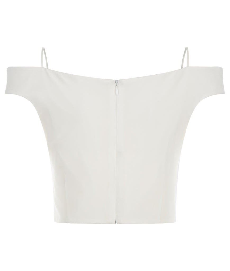 • ROME TOP WHITE •