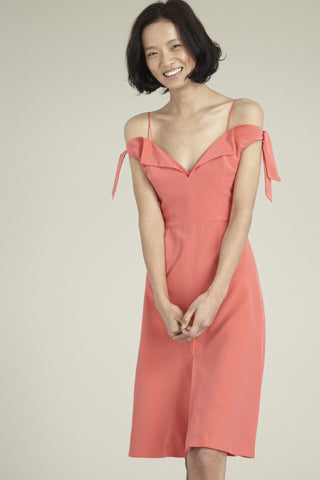 • ROME DRESS • CORAL