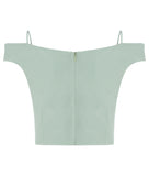 • ROME TOP PALE GREEN •